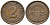 ГЕРМАНИЯ 2 РЕНТЕНПФЕННИГА 1924 A KM 31, J. 307 бронза 24-655