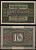 Германия 10 марок 1920 Pick 67a бумага 8602-26-1-2