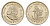 ЮАР 10 центов 1963 Ян ван Рибек KM 60 серебро aUNC 75-1733