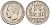 Греция 50 лепта 1966 Константин II (1966-1973) KM 88 медно-никель 4594-419