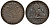 Бельгия 2 сантима 1876 Belges, Леопольд II (1865-1909) KM 35.1 медь 27-816