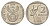 ЮАР 2 ранда 2008 KM 445 медь плакированная никелем 4628-217