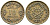 Марокко 10 франков 1952 АН1371, Мухаммед V (1346-1381) (1927-1962), французский протекторат KM 49 алюминиевая бронза 4549-643