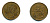 Финляндия 10 пенни 1927 республика (1918-1962) KM 24 медь 46-1615