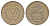 Кипр 100 милей 1982 KM 42 медно-никель UNC 4652-425