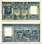 Бельгия 1000 франков 1944 30 октября 1944, подписи: Sontag & Theunis Pick 128a бумага 000-00-00