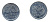 БРАЗИЛИЯ 50 КРУЙЗЕЙРО 1983 KM 594.1 сталь aUNC 51-4816
