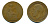 Великобритания 1 пенни 1920 Георг V (1910-1936) KM 810, Spink 4051 бронза 41-333
