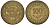 Тунис 100 миллимов 1960 KM 309 латунь 4162-444