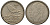 Норвегия 25 эре 1964 Улаф V (1958-1991), синица KM 407 медно-никель 4181-235
