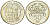 Исландия 50 крон 2005 KM 31 никель латунь UNC 4577-1235