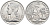 Французские Коморские острова 5 франков 1964 пальмы KM 6 алюминий UNC 221-825
