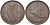 Ирландия 1 пенни 1935 курица с цыплятами KM 3 бронза 4587-1043