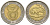 ЮАР 5 рандов 2011 KM 506 биметалл 4364-2452