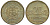 Перу 20 сентимо 2008 KM 306.4 латунь aUNC 4605-514
