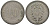 ГЕРМАНИЯ 10 ПФЕННИГОВ 1876 E, СТАРОГЕРБОВКА KM 4, Jager 4, Weege 7 медно-никель 4546-1135