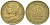 ФРАНЦИЯ 10 САНТИМОВ 1963 ТИП MARIANE KM 929, LE FRANC 144.3 алюминиевая бронза 116-415