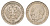 ФРГ 2 марки 1975 F, Конрад Аденауэр, 20 лет Федеративной Республике KM 124, J. 406 медно-никель плакированный никелем 186-1234