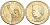 США 1 доллар 2011 D, Эндрю Джонсон (1865-1869), 17-ый Президент США, серия Президенты США KM 499 медь с марганцево-латунным покрытием UNC M31-12