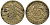 ГЕРМАНИЯ 10 РЕНТЕНПФЕННИГОВ 1923 G, KM 33, J. 309 алюминиевая бронза 72-1525