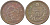 ЯПОНИЯ 2 СЕНА 1880 ГОД 13, ИМПЕРАТОР МИЦУХИТО (МЭЙДЗИ) (1867-1912), ПЯТЬ ИЕРОГЛИФОВ НА СТОРОНЕ ДРАКОНА KM 18.2 (18.1) бронза 3851-745