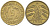 ГЕРМАНИЯ 5 РЕЙХСПФЕННИГОВ 1936 A KM 39, J. 316, Weege 7 алюминиевая бронза 206-818