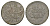 Тунис 1 риал 1834 AH 1250, Махмуд II KM 90 серебро 1522-1442