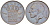 БЕЛЬГИЯ 50 САНТИМОВ 1952 BELGIE, БОДУЭН I (1951-1993) KM 145 бронза 214-158