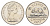 Канада 5 центов 1977 Елизавета II (1952-2022), бобр KM 60.1 никель PROOF-LIKE (BU) 4630-946