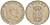 ДАНИЯ 1 КРОНА 1970 C; S, ФРЕДЕРИК IX (1947-1972) KM 851.1 медно-никель 95-745