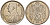 Монако 20 франков 1947 Луи II (1922-1949) KM 124 медно-никель    4599-424