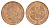Остров Мэн 2 пенса 1988 Елизавета II (1952-2022) KM 208 бронза 4648-157