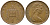 Великобритания 1 пенни 1971 Елизавета II (1952-2022) KM 915, Spink 4237 (B1) бронза 34-936