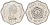 Сейшельские острова 5 центов 1972 FAO, цветок, Елизавета II KM 18 алюминий UNC 4588-643