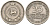 Цейлон 25 центов 1963 KM 131 медно-никель 4532-955