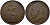 Великобритания 1 пенни 1919 Георг V (1910-1936) KM 810, Spink 4051 бронза 74-1222