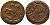 Россия деньга 1795 Екатерина II (1762-1769), ЕМ, Екатеринбургский монетный двор, гурт 3, вес 5,49 гр. Биткин 735 медь 00-802-40