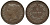Стрейтс-Сетлментс 1/4 цента 1845 Виктория (1837-1901) KM 1 медь 1524-1343