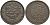 Тунис 2 харуб 1872 AH 1289, Абдул-Азиз (1861-1876) KM 174 медь     41-233