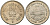 Индия 1 рупия 1991 Парламентская конференция KM 90 медно-никель UNC 95-446