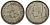 Египет 5 пиастров 1939 АН1358, Фарук (1936-1952) KM 366 серебро 603-521