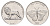 ДР Конго 50 сантимов 2002 Животные - Бабочка KM 80 алюминий UNC 4678-131