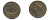 Великобритания 1/2 пенни 1941 Георг VI (1936-1952) KM 844, Spink 4115 бронза 83-442