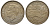 Монако 100 франков 1950 Ренье III (1949-2005) KM 133 медно-никель 69-446
