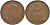 Великобритания 1 пенни 1949 Георг VI (1936-1952) KM 869, Spink 4117 бронза 4144-923
