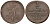 РОССИЯ 1/4 КОПЕЙКИ 1840 ЕМ Биткин 571 медь 633-343