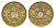 Сирия 2 1/2 пиастра 1940 KM 76 алюминиевая бронза 4643-241