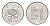Южная Корея 1 вона 1968 KM 4a алюминий UNC 35-122