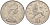 Великобритания 10 пенсов 1974 Елизавета II (1952-2022) KM 912, Spink 4231 (F1) медно-никель 4587-925