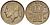 БЕЛЬГИЯ 50 САНТИМОВ 1959 BELGIQUE KM 148.1 бронза 4528-936